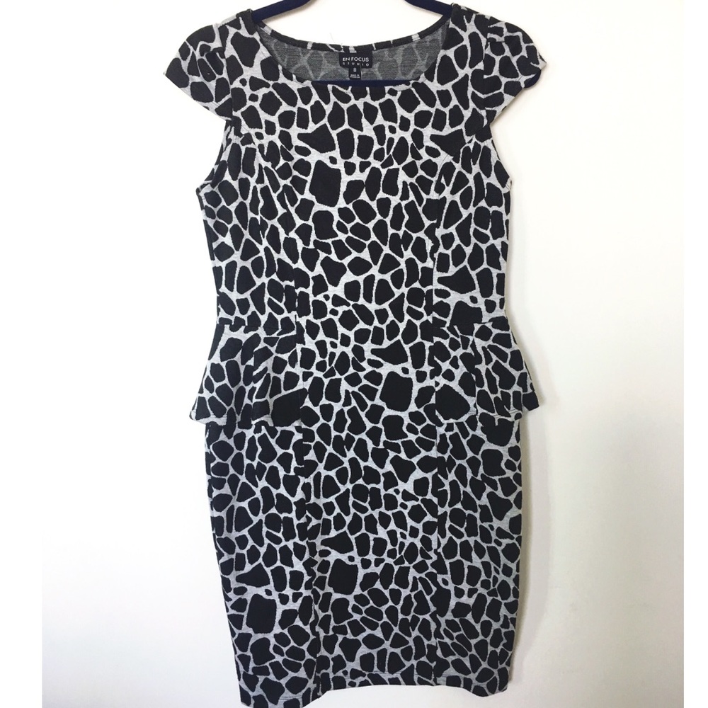 *NEW* Silver  and Black dress